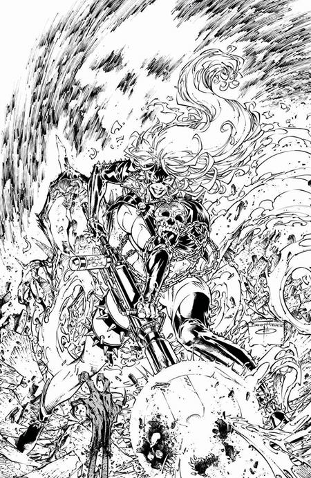 She-Spawn #1 (of 5) Cover E Brett Booth Black & White Variant