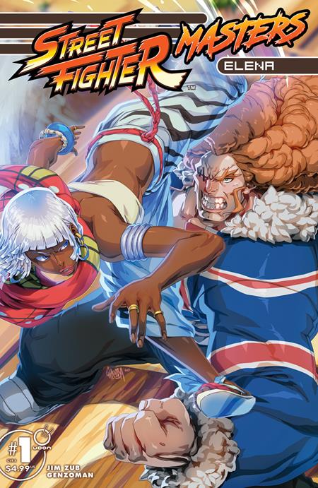 Street Fighter Masters: Elena #1 (One-Shot) CVR B — Jeffrey “Chamba” Cruz Variant (UDON Entertainment)