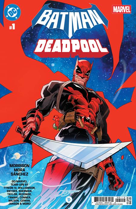 DC/Marvel: Batman/Deadpool #1 (One-Shot) — Second Printing CVR A Jorge Jimenez & Dan Mora