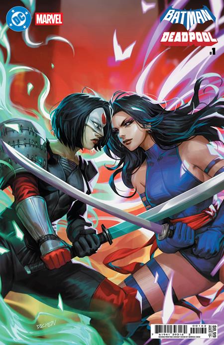 DC/Marvel: Batman/Deadpool #1 (One-Shot) — Second Printing CVR D Derrick Chew Card Stock Variant