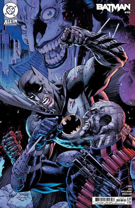 Batman #158 CVR B — Jim Lee & Scott Williams Connecting Card Stock Variant (1 of 2) (DC Comics)