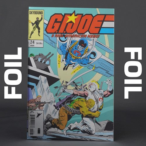 G.I. Joe: A Real American Hero #24 — Hama Files Edition CVR C Mike Zeck & John Beatty Foil Variant (IDW Publishing)