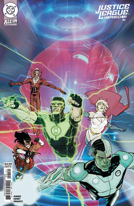 Justice League Red #1 (of 6) CVR B — Carmine Di Giandomenico Card Stock Variant (DC Comics)