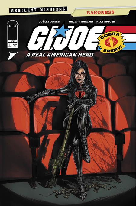 G.I. Joe: A Real American Hero — Silent Missions: Baroness #1 (One-Shot) CVR A Joelle Jones