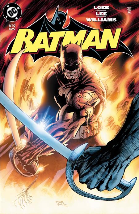 Batman #616 — Facsimile Edition CVR B Jim Lee & Scott Williams Foil Variant (DC Comics)