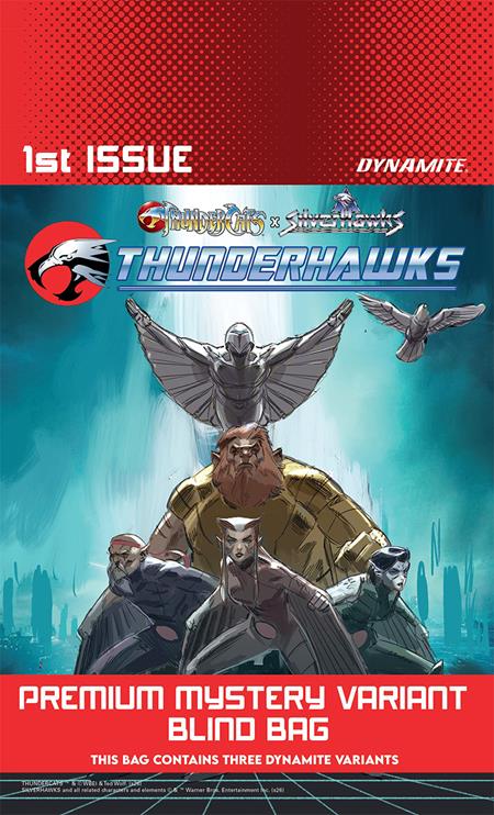 THUNDERCATS X SILVERHAWKS THUNDERHAWKS #1 CVR S PREMIUM BLIND BAG VAR