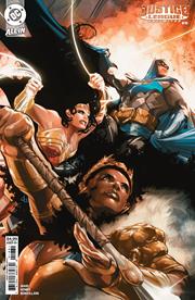 JUSTICE LEAGUE UNLIMITED #18 CVR C DON AGUILLO CARD STOCK VAR (DC K.O.)