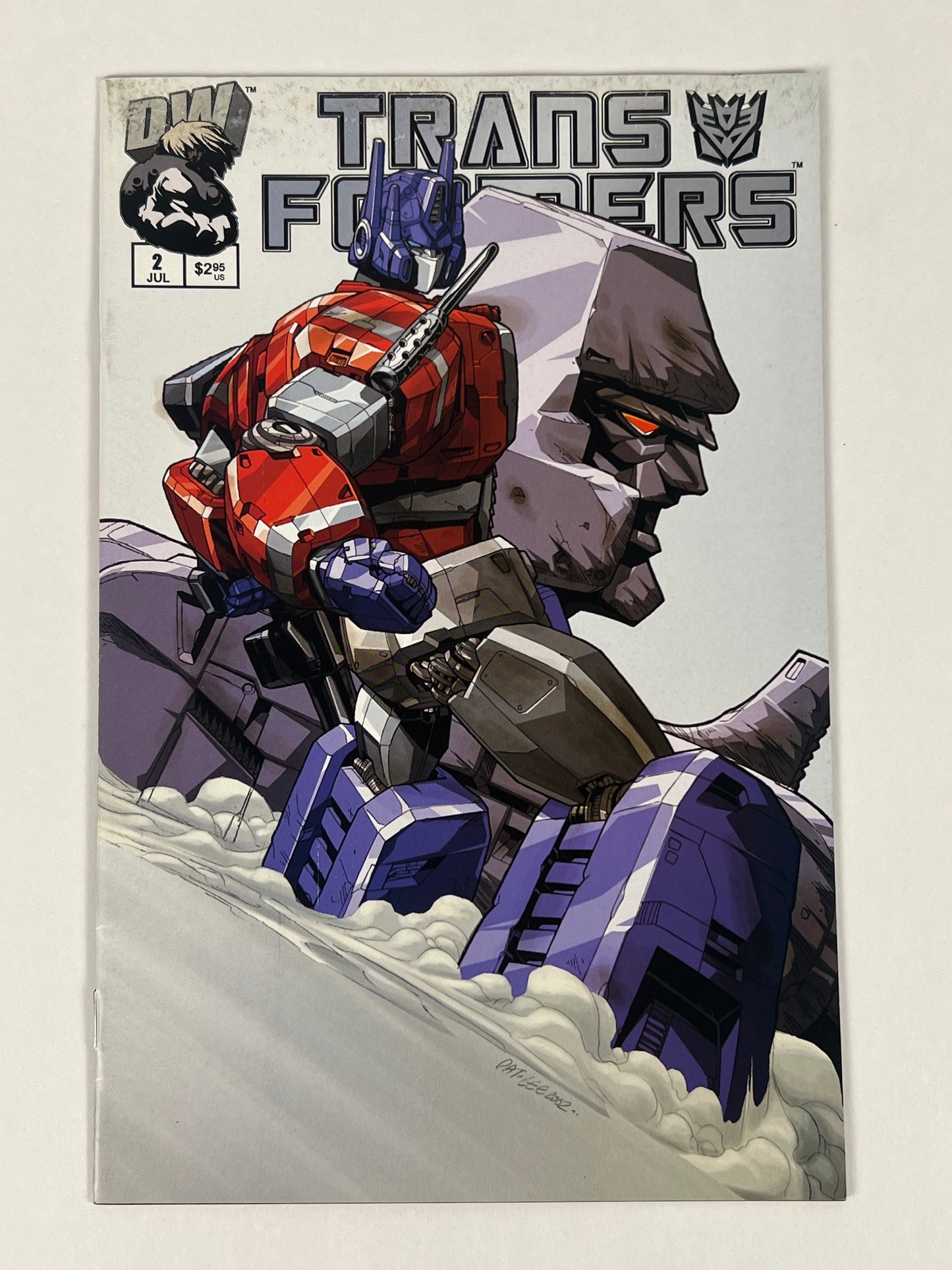 Transformers #2 (2009) Optimus Prime Cover - IDW Comics