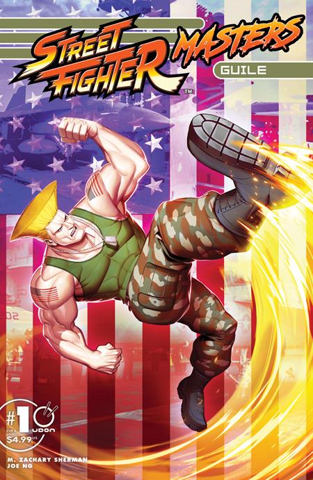 Street Fighter Masters: Guile #1 (One-Shot) CVR A — Genzoman (UDON Entertainment)