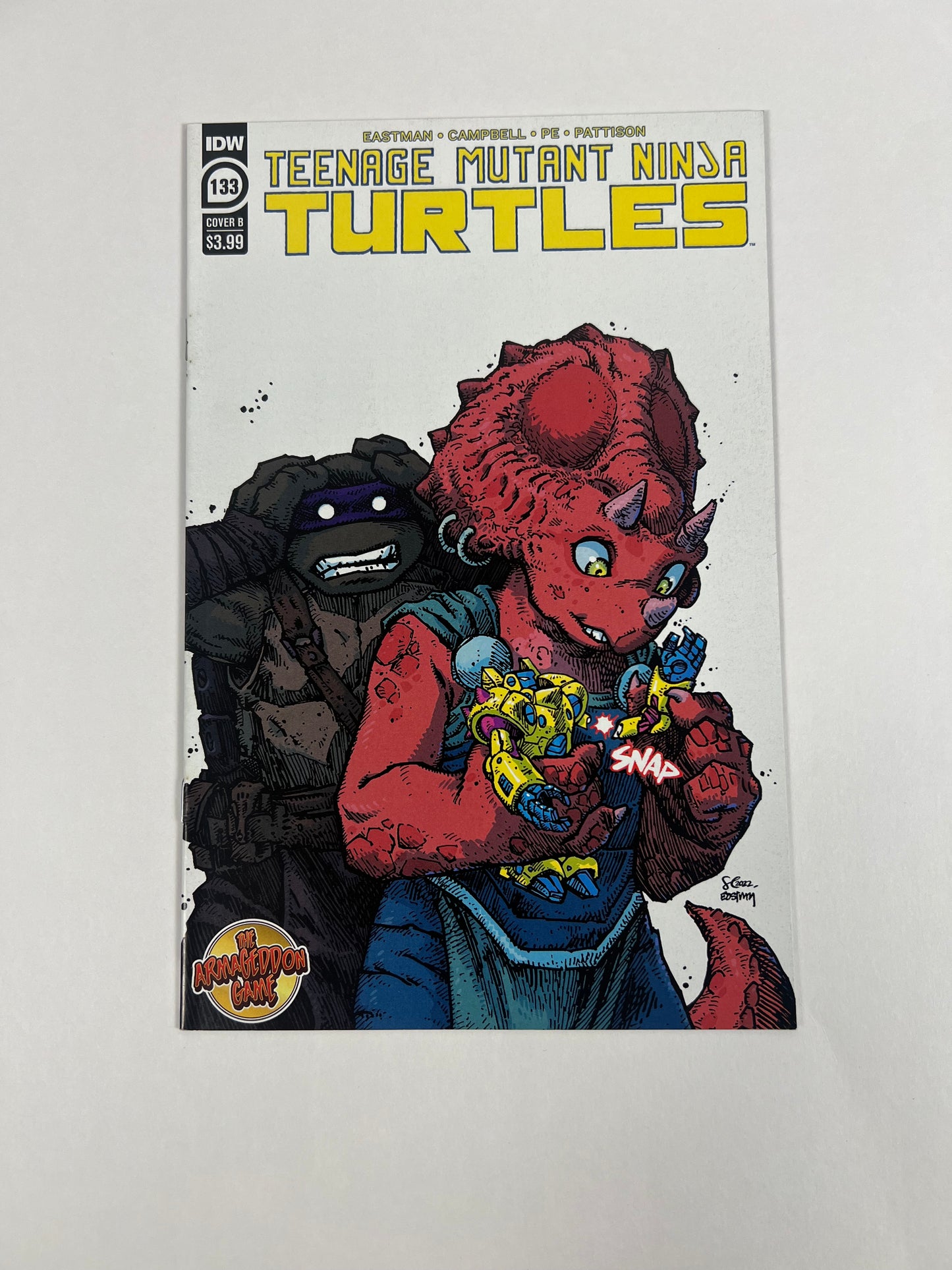 Teenage Mutant Ninja Turtles #133 Cover B (2022) IDW