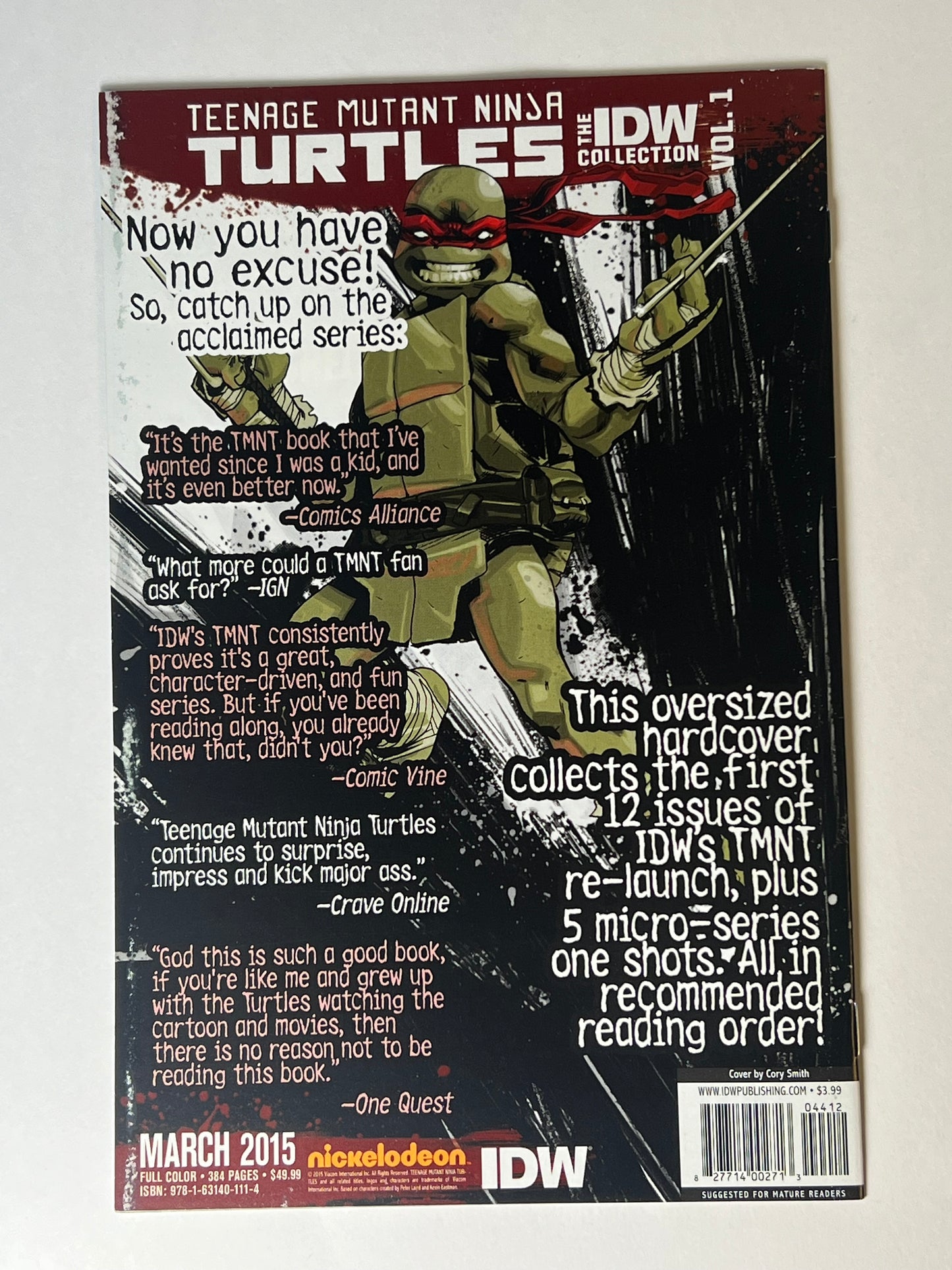 Teenage Mutant Ninja Turtles #44 (2015) IDW - Death of Donatello Arc