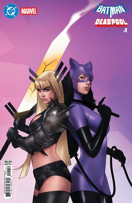 DC/Marvel: Batman/Deadpool #1 (One-Shot) — Second Printing CVR C Ben Oliver Card Stock Variant