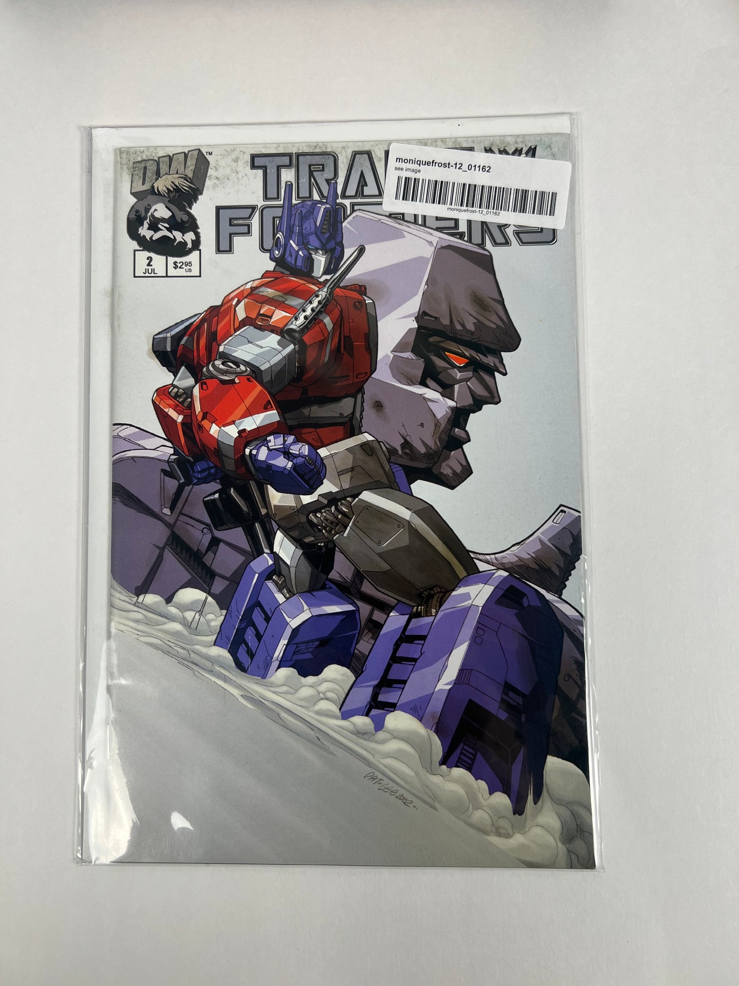 Transformers #2 (2009) Optimus Prime Cover - IDW Comics
