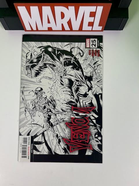VENOM #25 RYAN STEGMAN SKETCH B&W VARIANT (THIRD PRINTING)