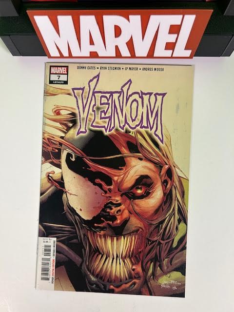 VENOM #7 RYAN STEGMAN SECRET TONGUE VARIANT EDITION (2018)