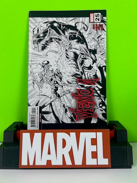 VENOM #25 RYAN STEGMAN SKETCH B&W VARIANT (THIRD PRINTING)