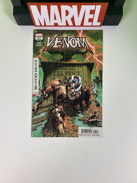 VENOM #33 BLACK DIRECT EDITION COVER