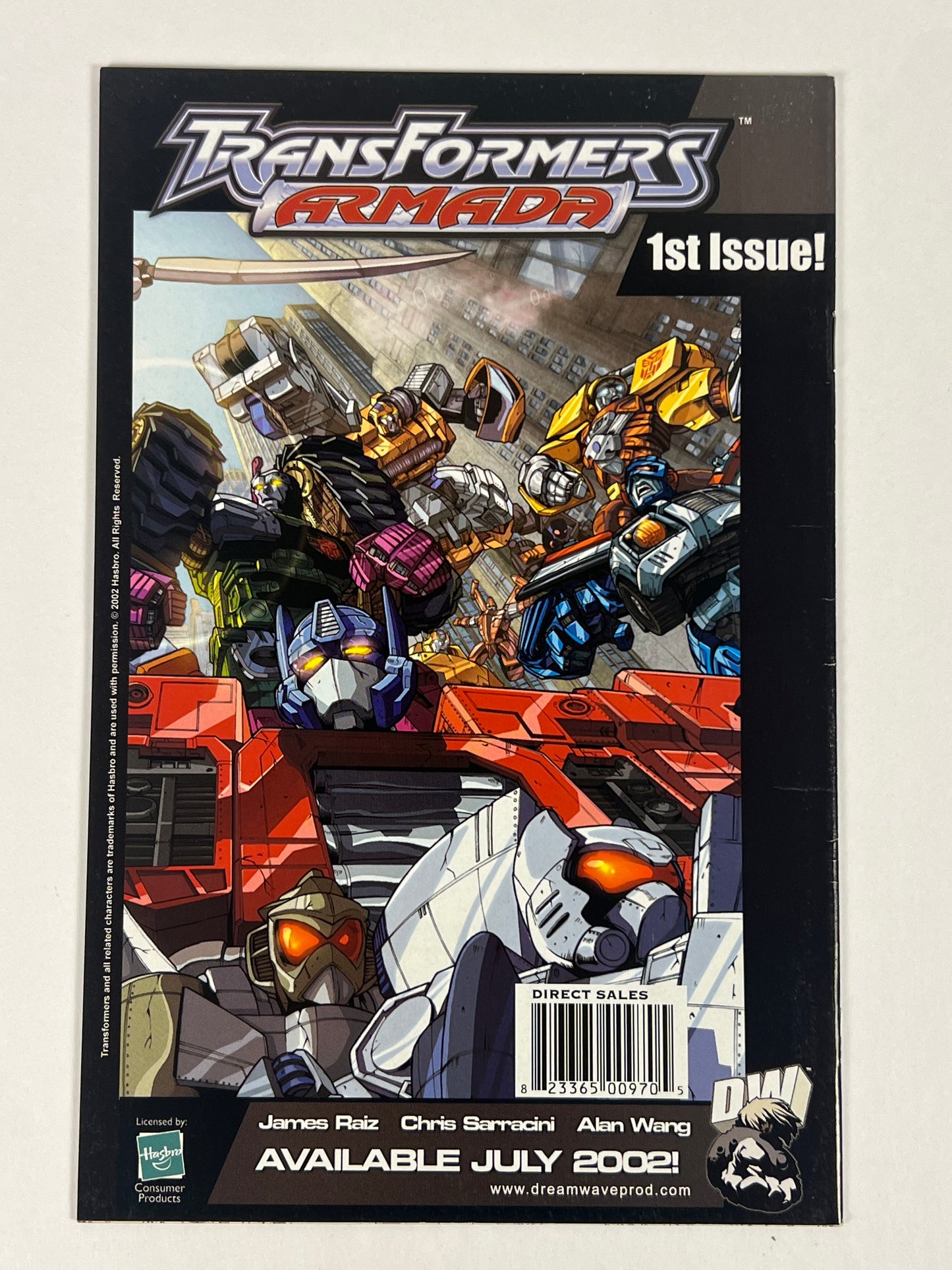 Transformers #2 (2009) Optimus Prime Cover - IDW Comics