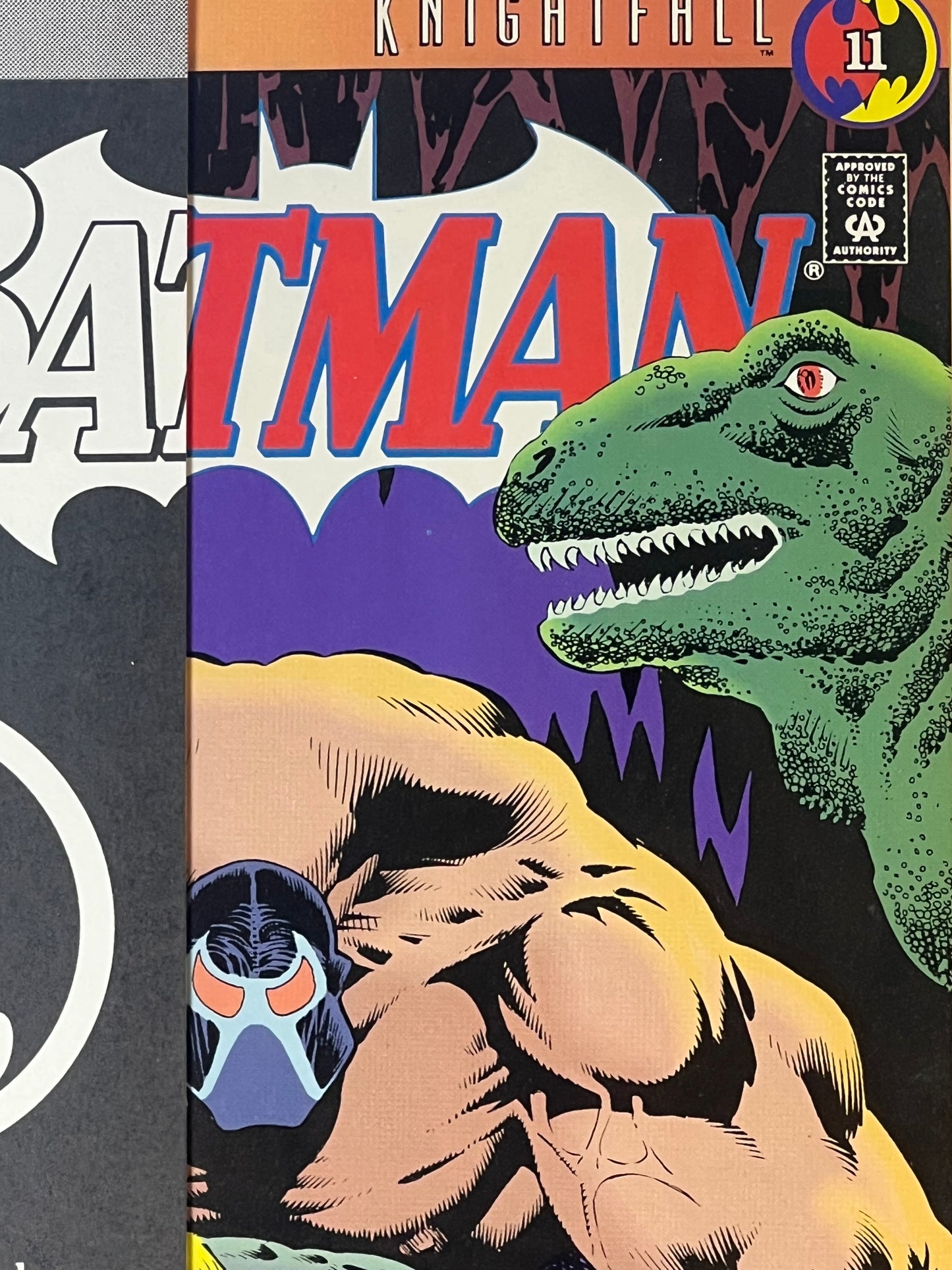 Batman #497 (1993) Kelley Jones Cover - Knightfall (Bane Breaks Batman’s Back)