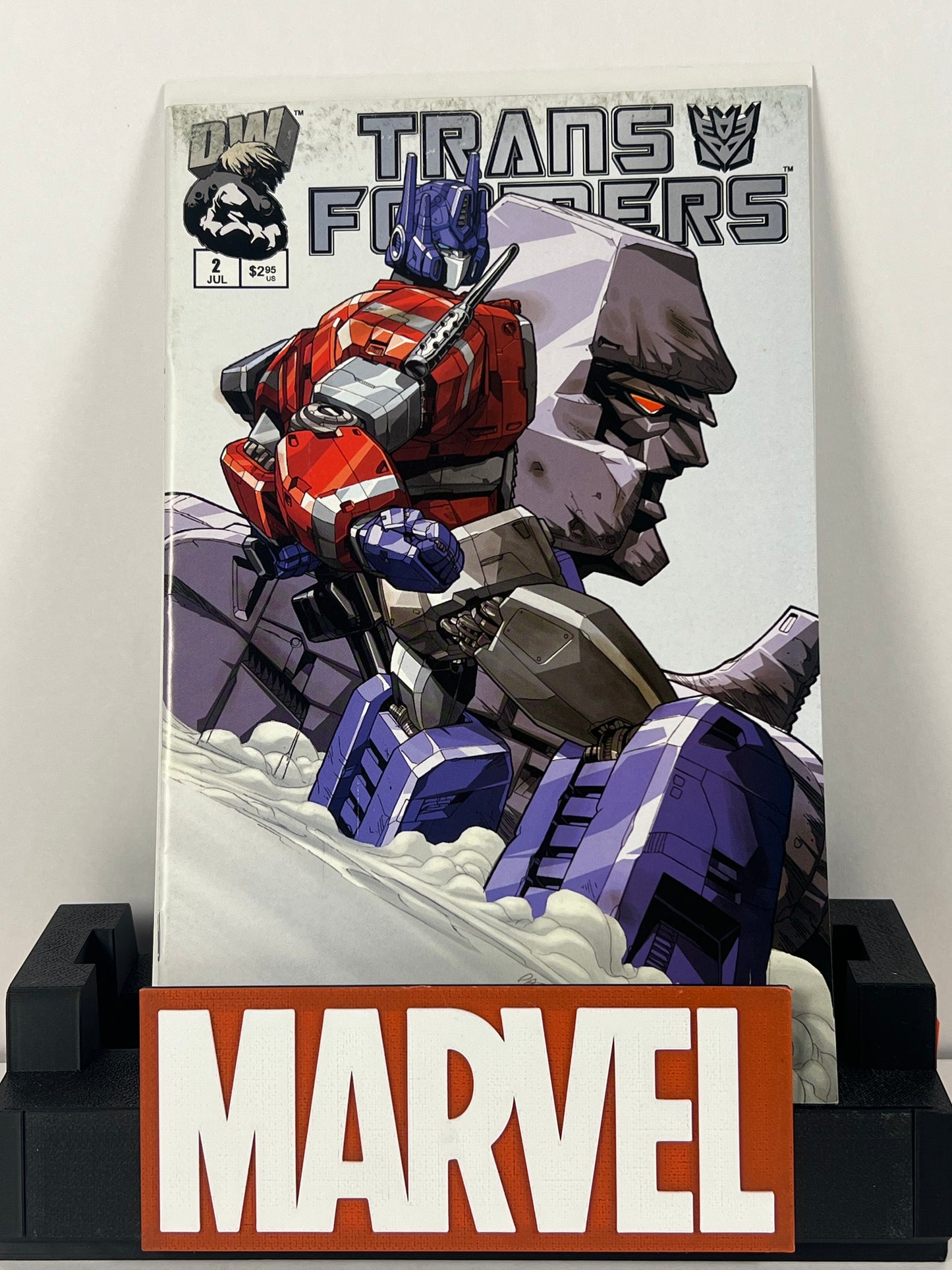Transformers #2 (2009) Optimus Prime Cover - IDW Comics