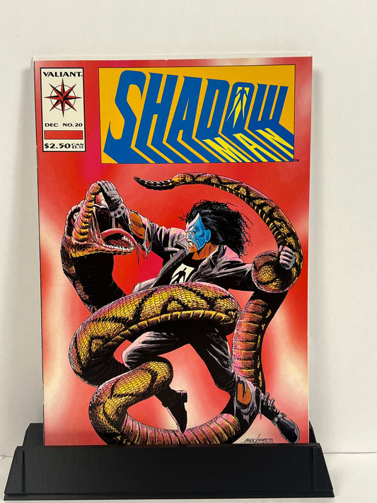 Shadowman #20 (1993) Snake Cover - Valiant Comics