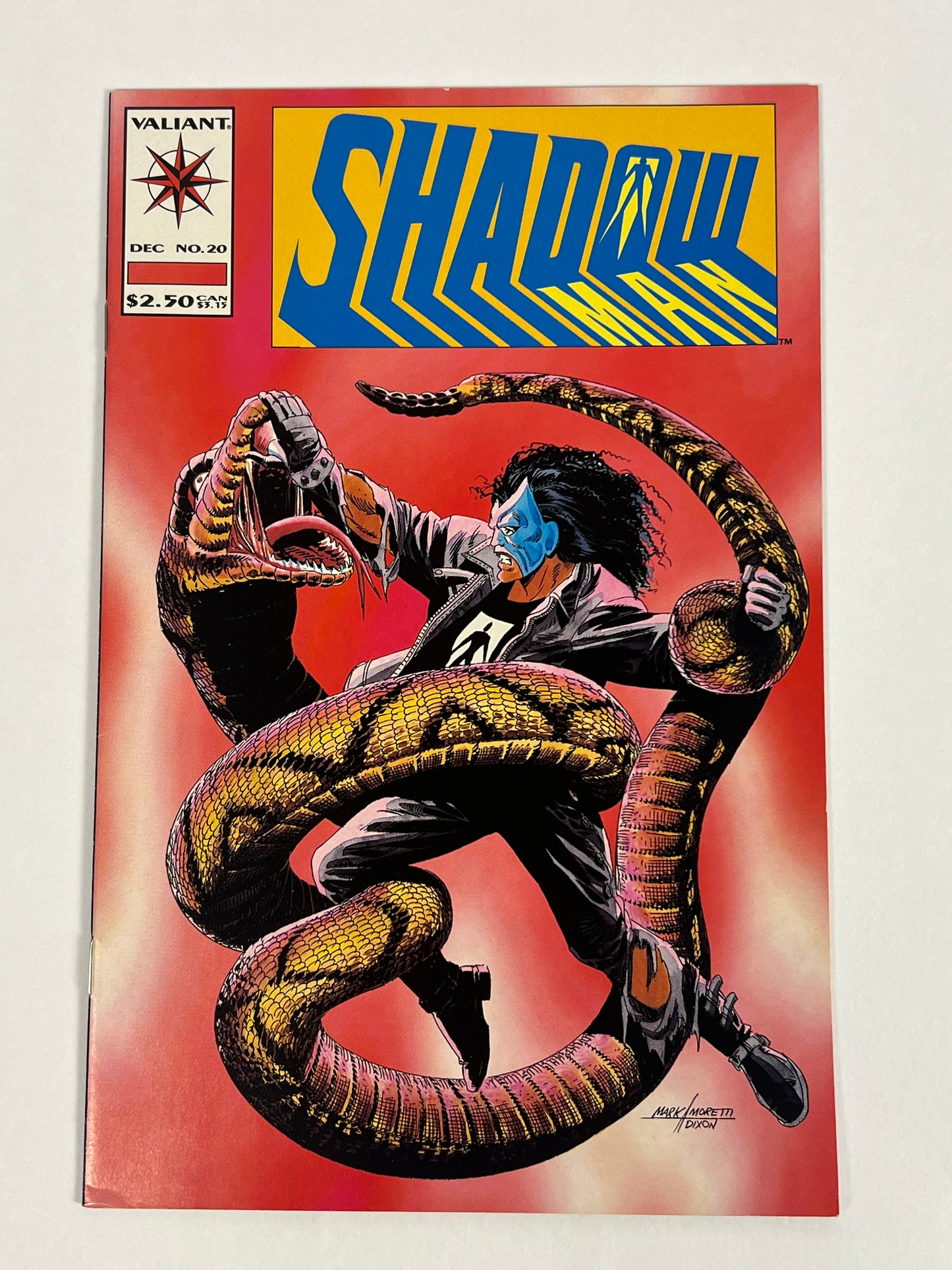 Shadowman #20 (1993) Snake Cover - Valiant Comics