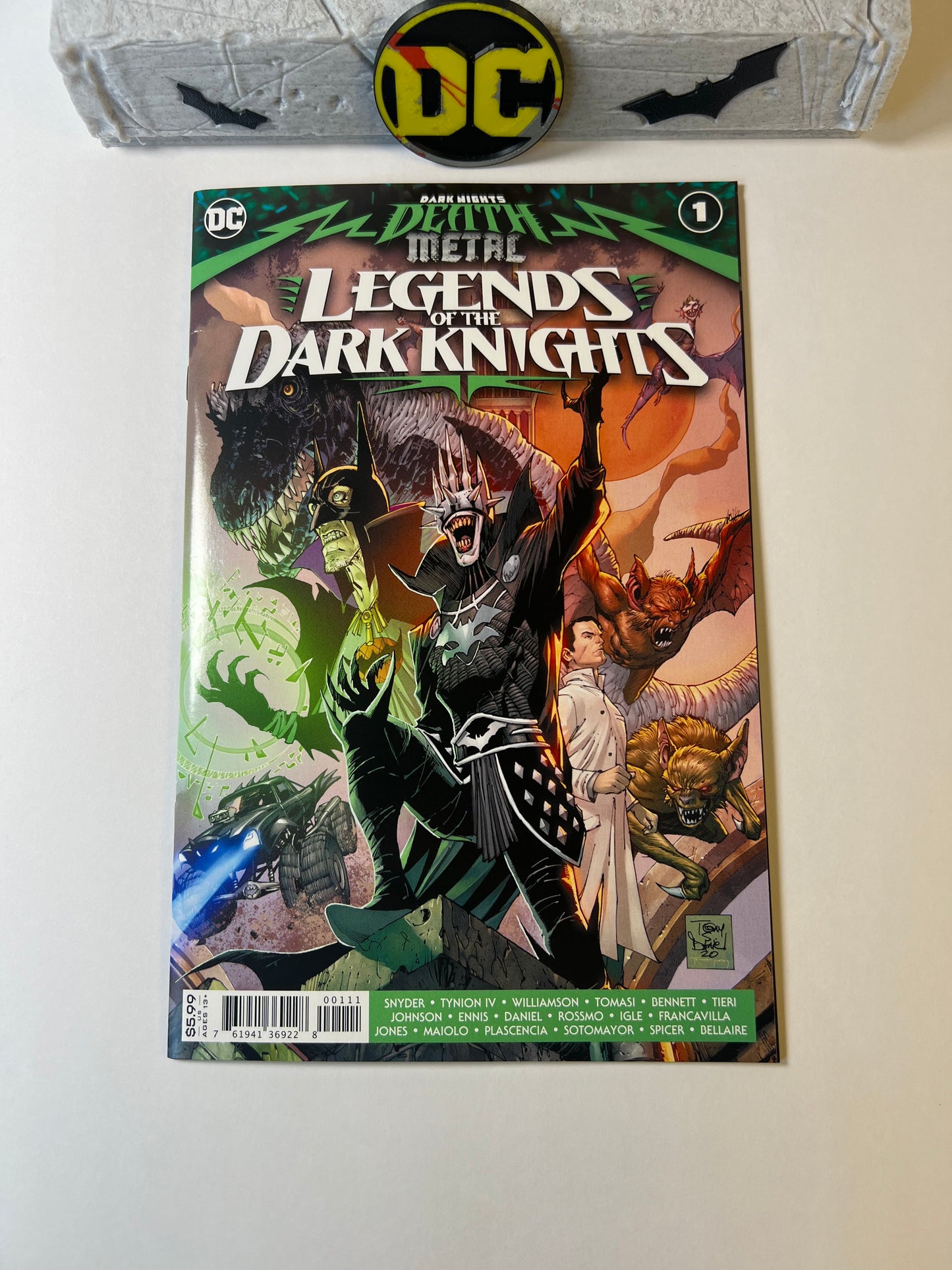 Dark Nights: Death Metal - Legends of the Dark Knights #1 (2020) Tony S. Daniel Cover
