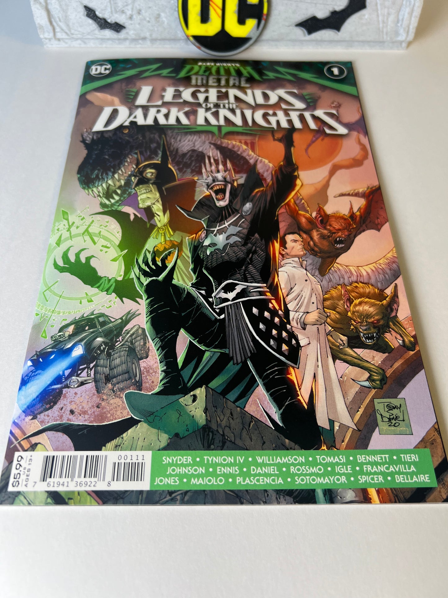 Dark Nights: Death Metal - Legends of the Dark Knights #1 (2020) Tony S. Daniel Cover