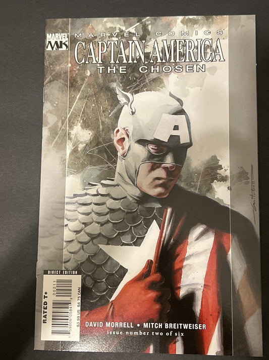 Captain America: The Chosen #2 (2007) – Marvel MAX – Direct Edition