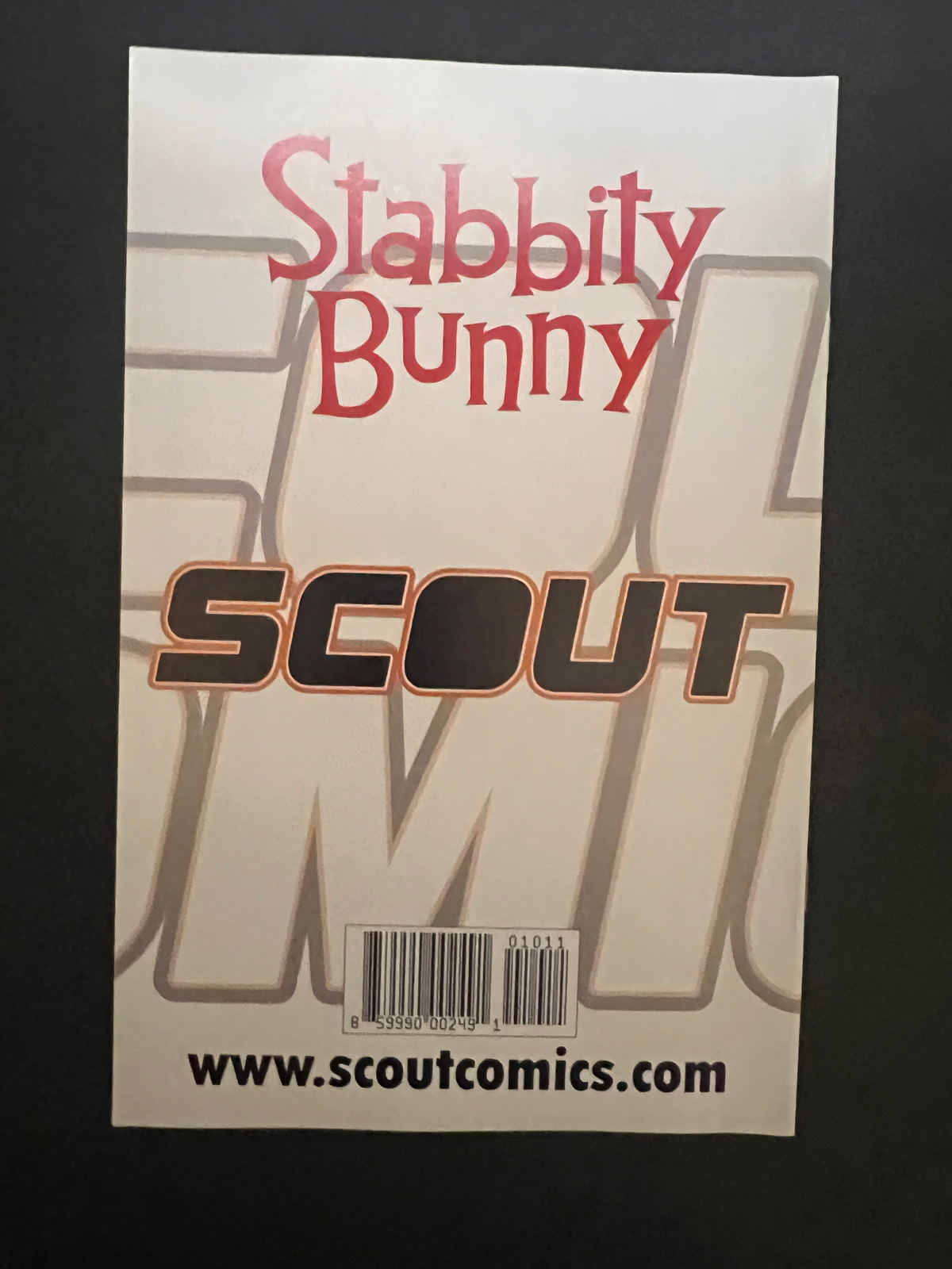 Stabbity Bunny #10 (Scout Comics) – NM