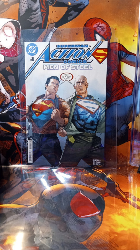 action superman # 1 men of steel