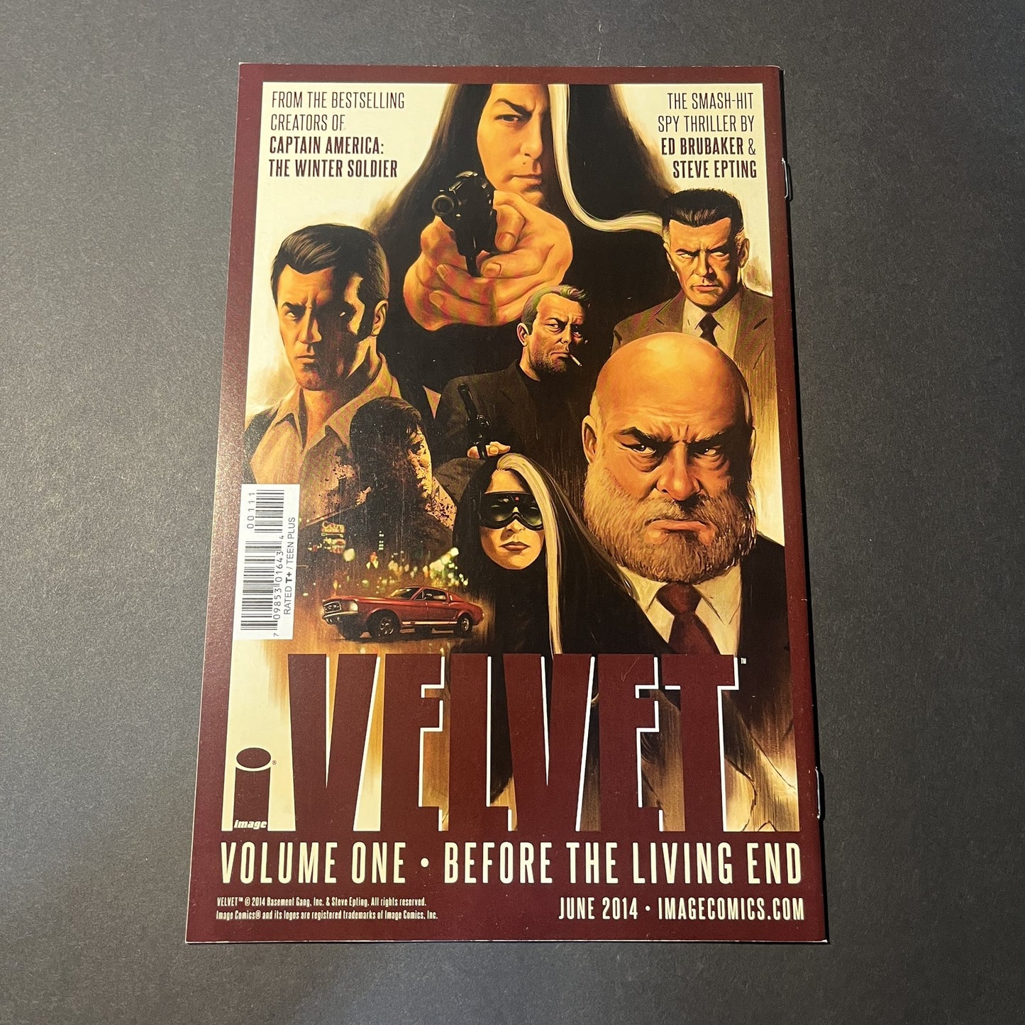 Velvet #1 (2013) – Image Comics – Ed Brubaker & Steve Epting