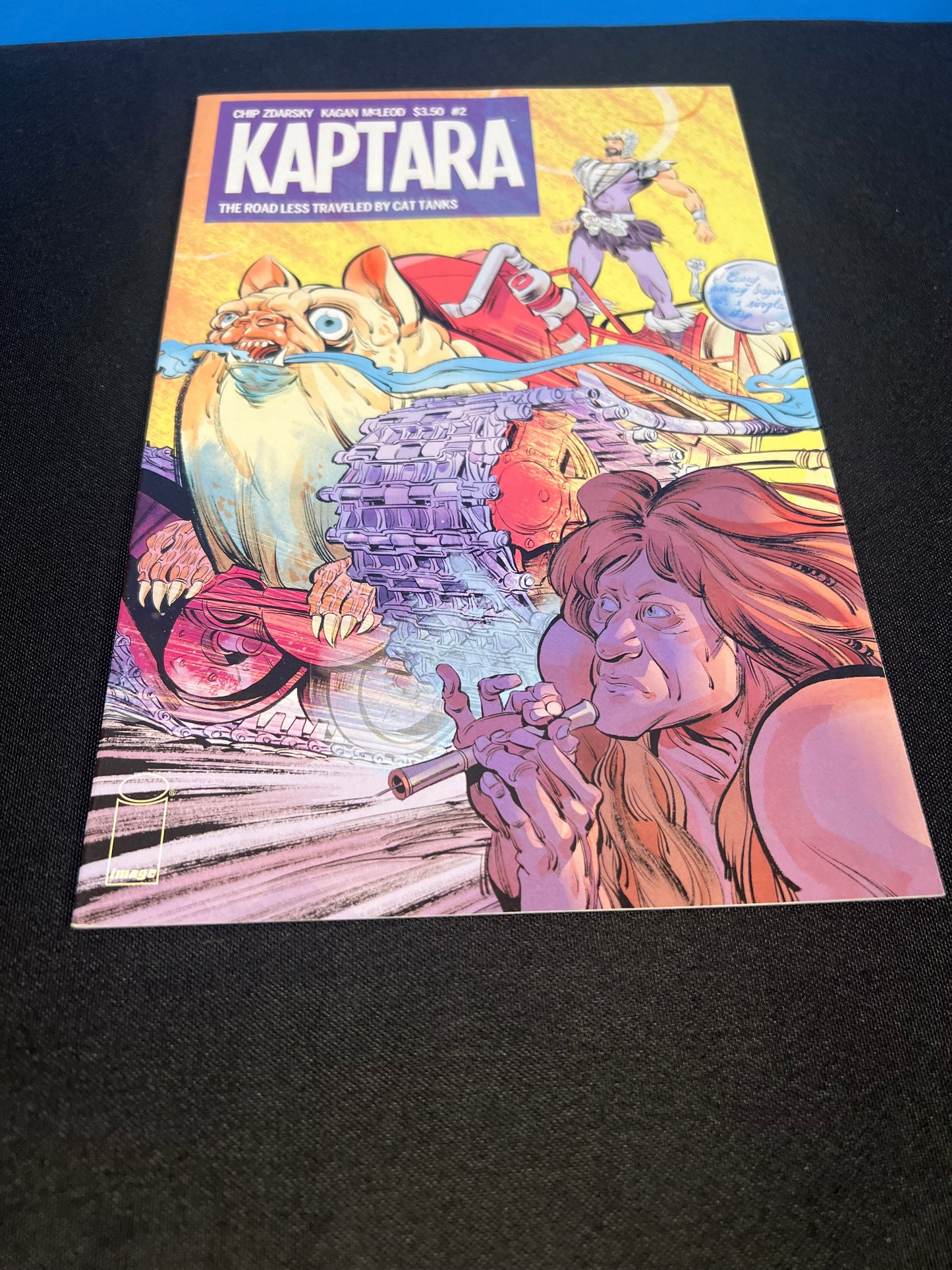 KAPTARA #2 (2015) Chip Zdarsky &amp; Kagan McLeod - Image Comics Sci-Fi Comedy