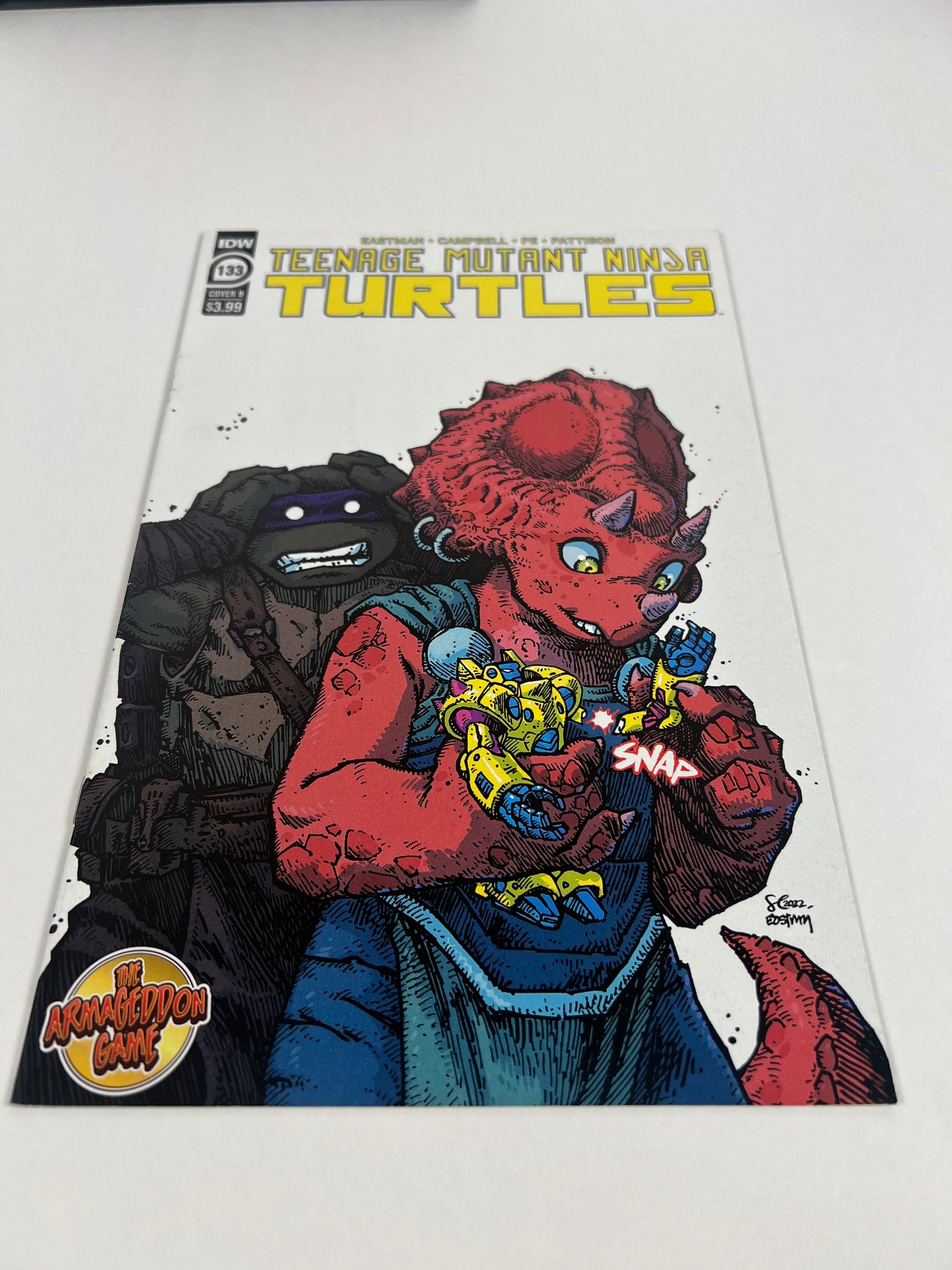 Teenage Mutant Ninja Turtles #133 Cover B (2022) IDW