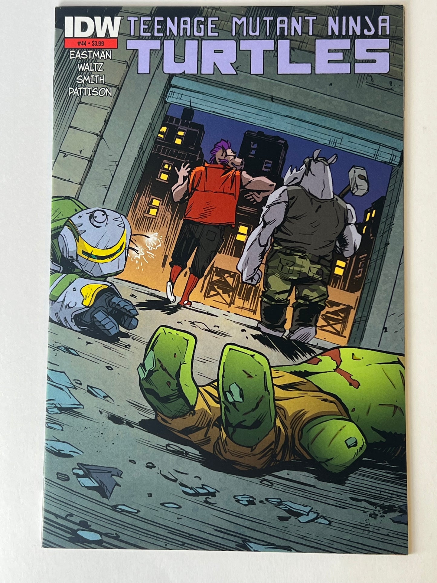 Teenage Mutant Ninja Turtles #44 (2015) IDW - Death of Donatello Arc