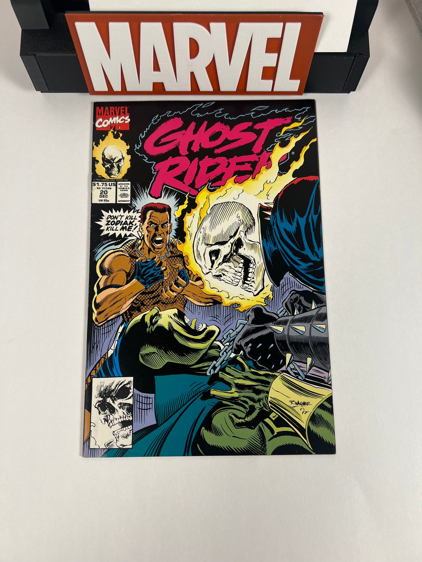 Ghost Rider #20 (1991) Ron Wagner Cover - Danny Ketch Series