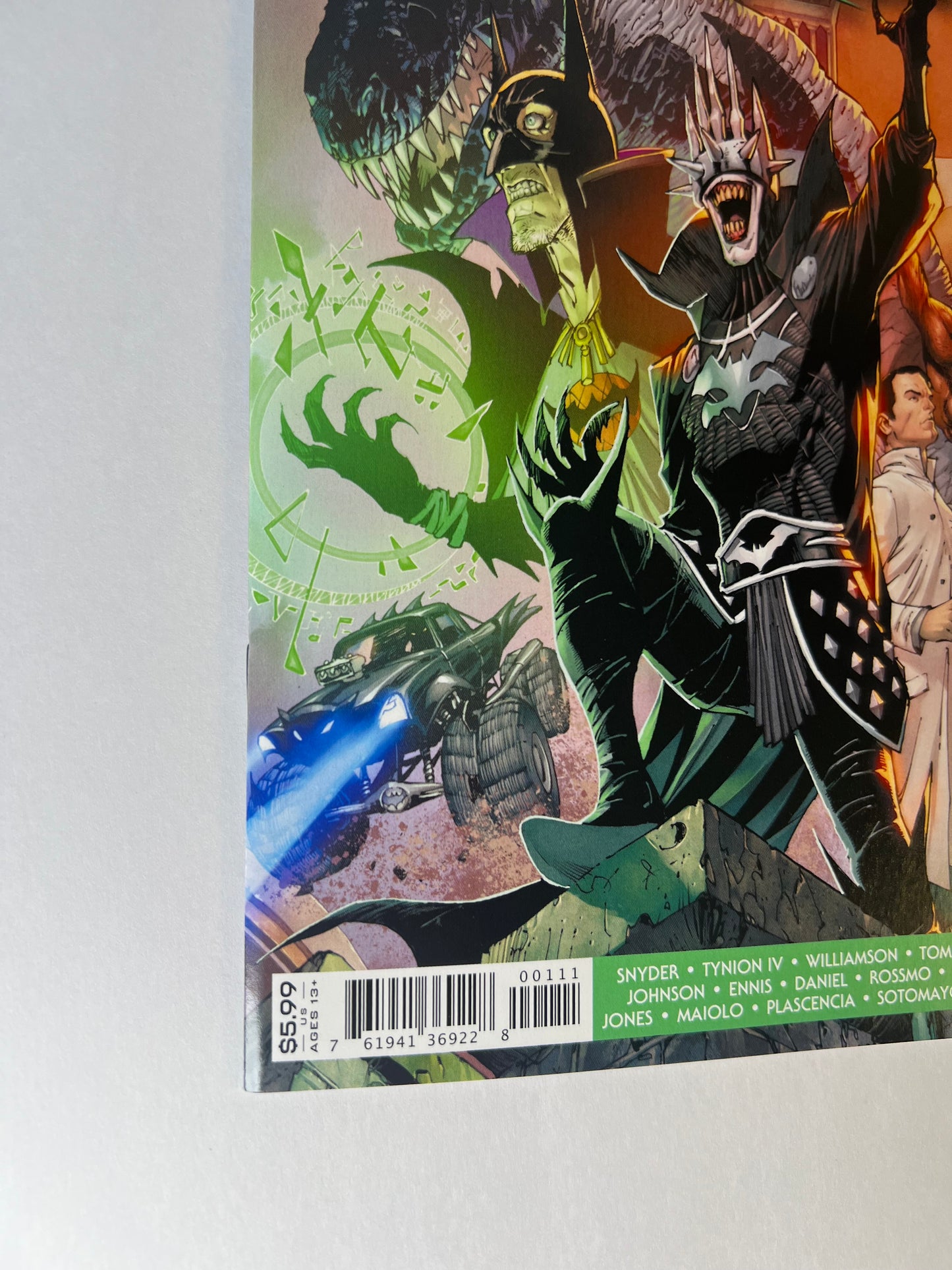 Dark Nights: Death Metal - Legends of the Dark Knights #1 (2020) Tony S. Daniel Cover
