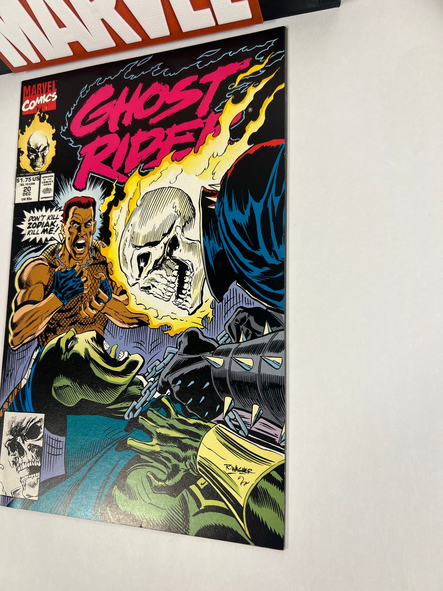 Ghost Rider #20 (1991) Ron Wagner Cover - Danny Ketch Series