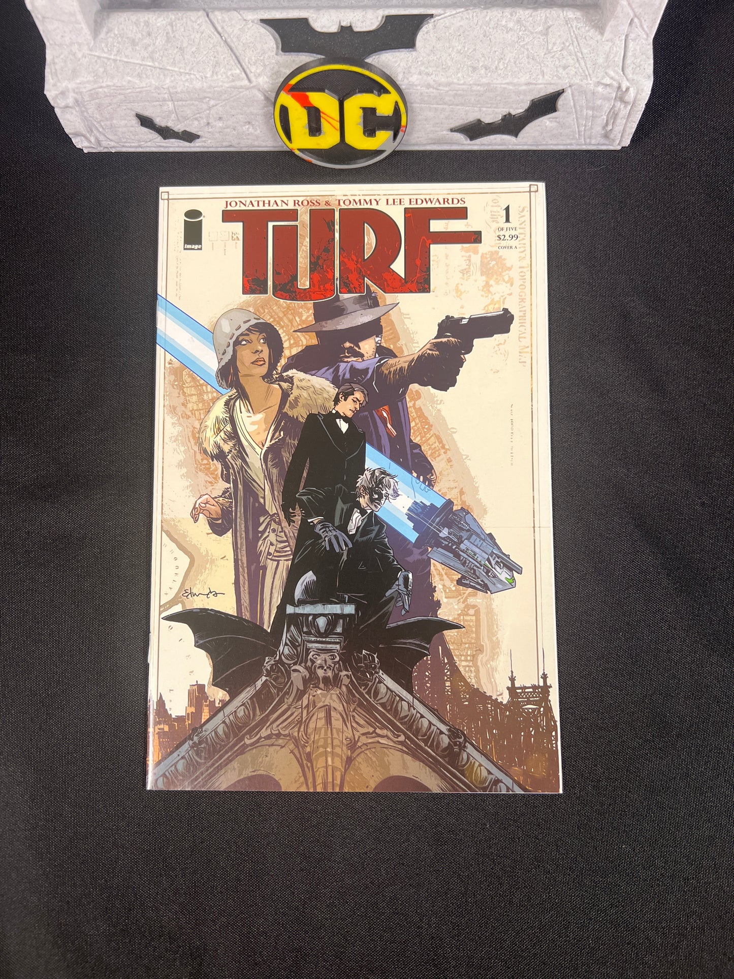 Turf #1 (of 5) – Jonathan Ross & Tommy Lee Edwards (2010 Image Comics) Cover A