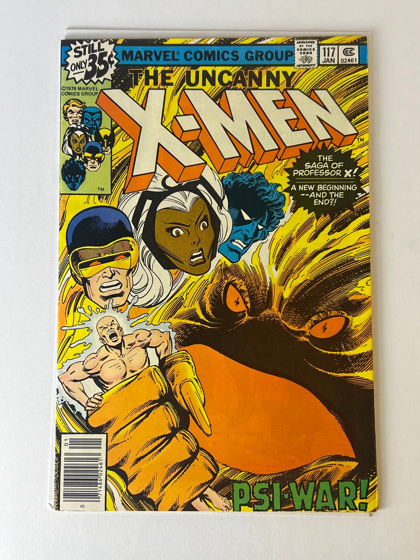 Uncanny X-Men #117 (1979) John Byrne Cover - Psi-War