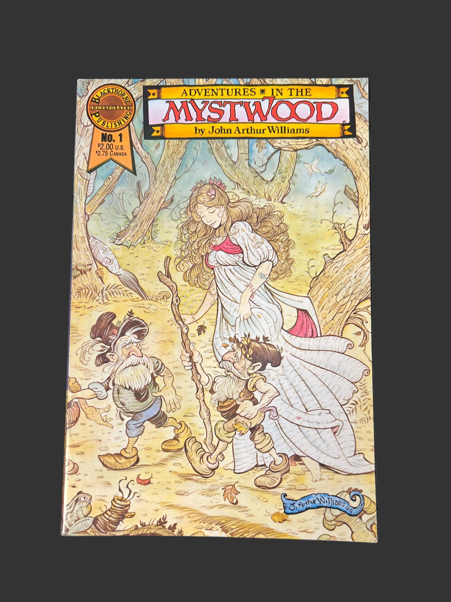 Adventures in the Mystwood #1 (Blackthorne Publishing, 1986)