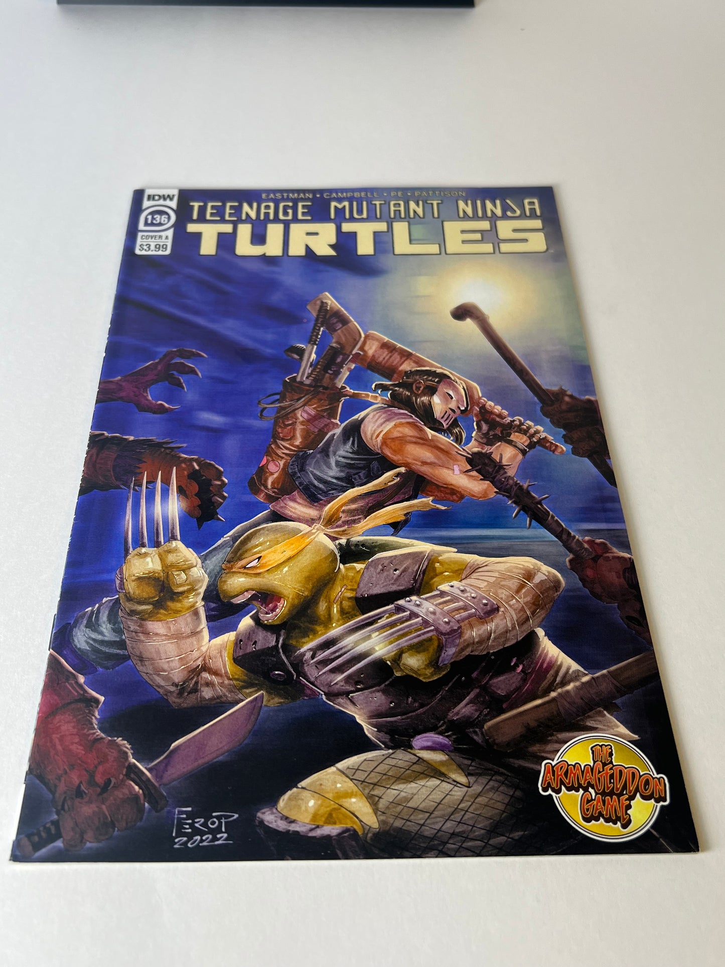 Teenage Mutant Ninja Turtles #136 Cover A (2023) Fero Pe - Armageddon Game