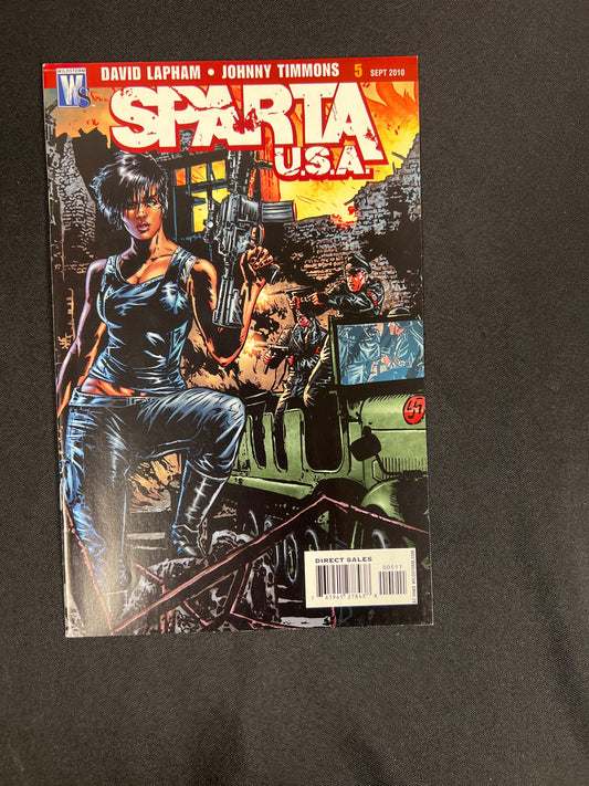 Sparta: USA #5 VF/NM (2010)