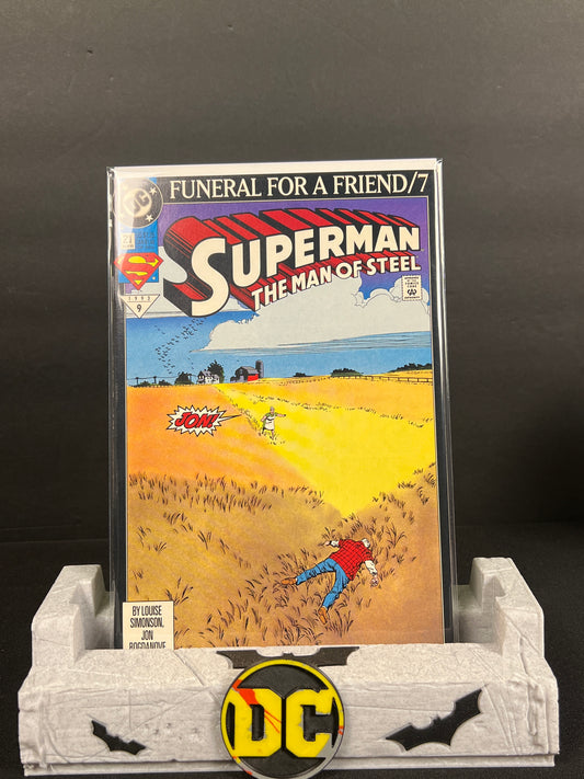 Superman: The Man of Steel #21 (Funeral for a Friend Part 7) — March 1993 DC Comics