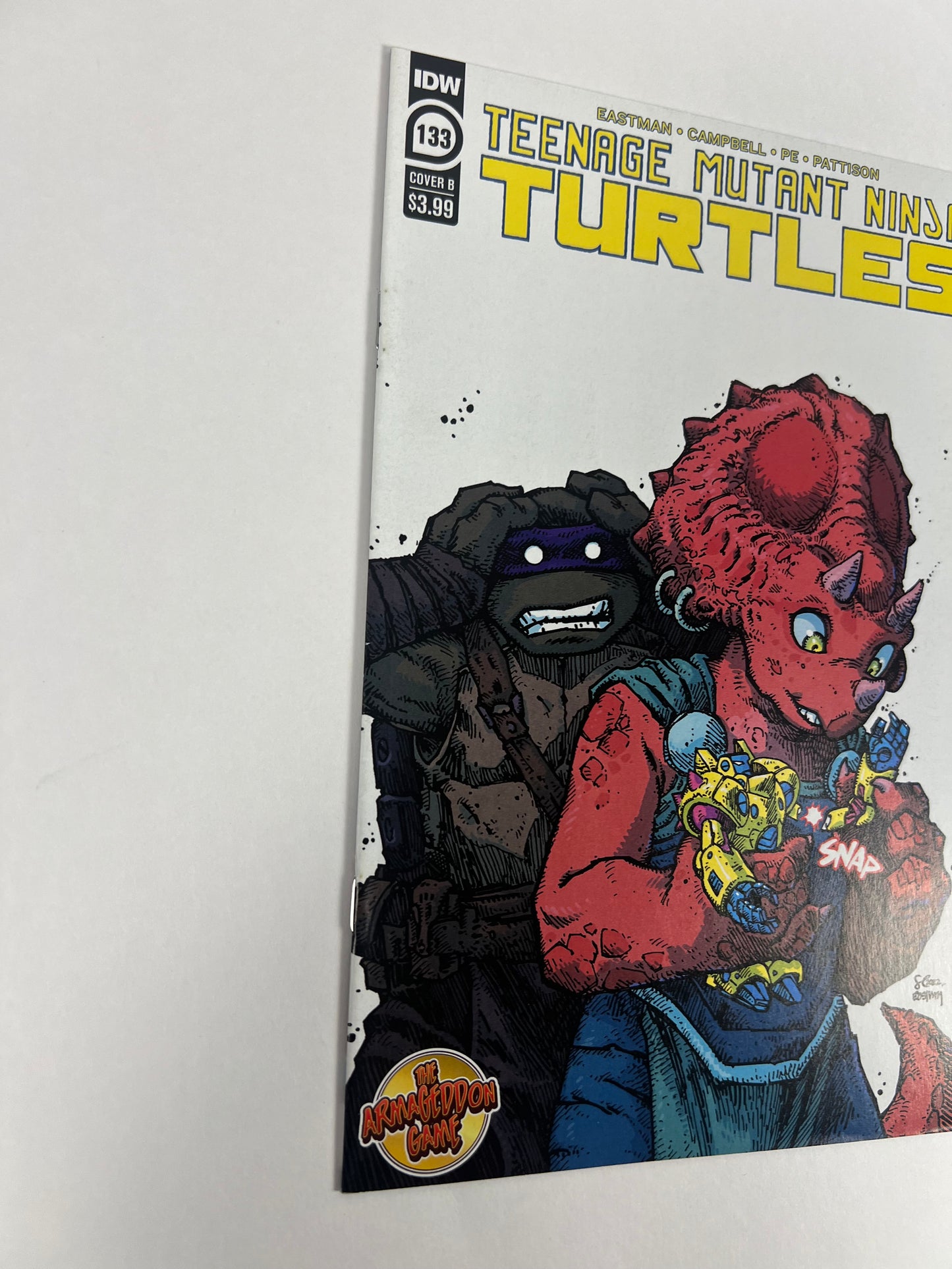 Teenage Mutant Ninja Turtles #133 Cover B (2022) IDW