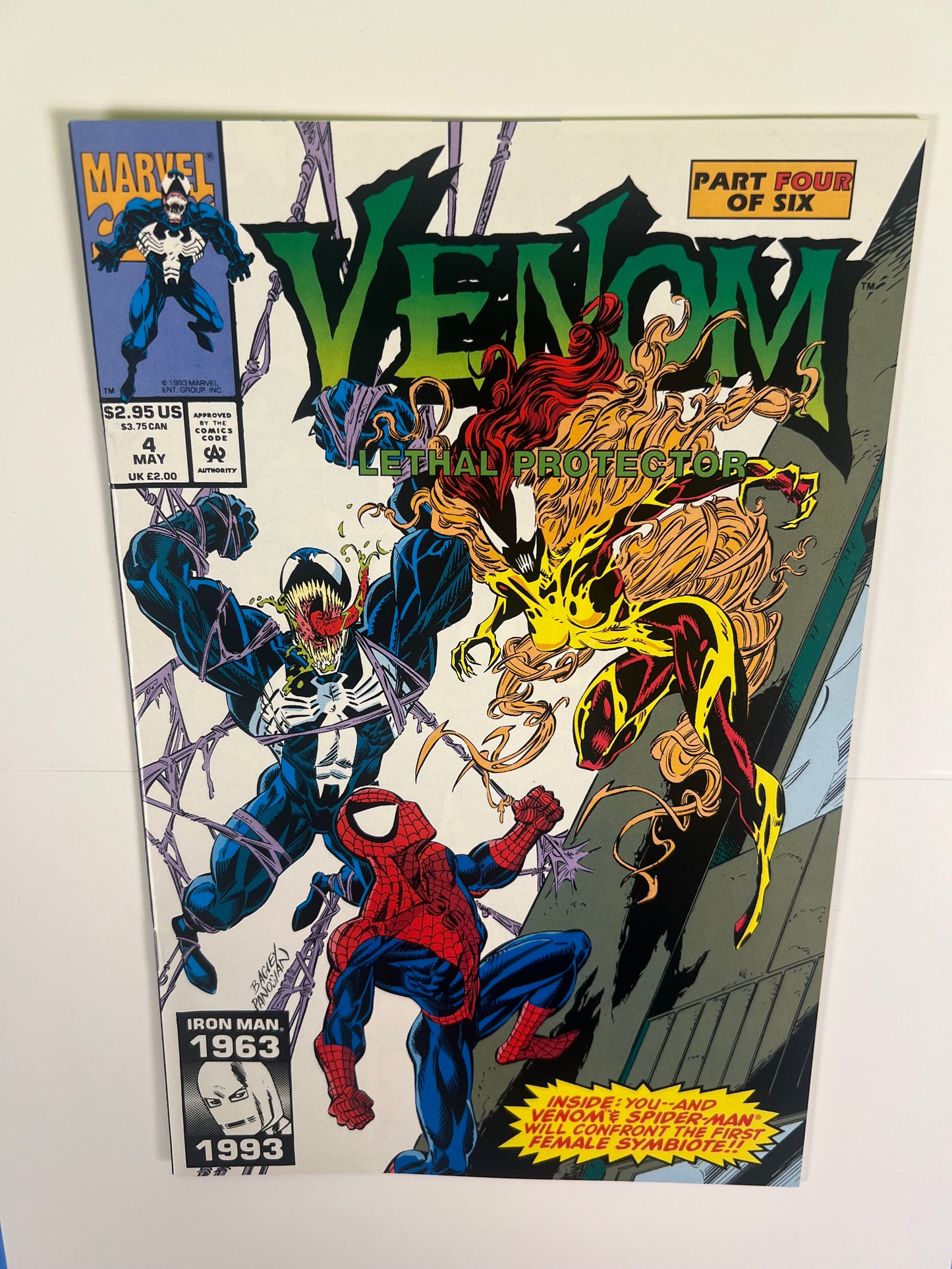 Venom Lethal Protector #4 (1993) KEY