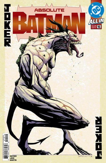 Absolute Batman #15 — Second Printing CVR A Nick Dragotta (DC Comics)