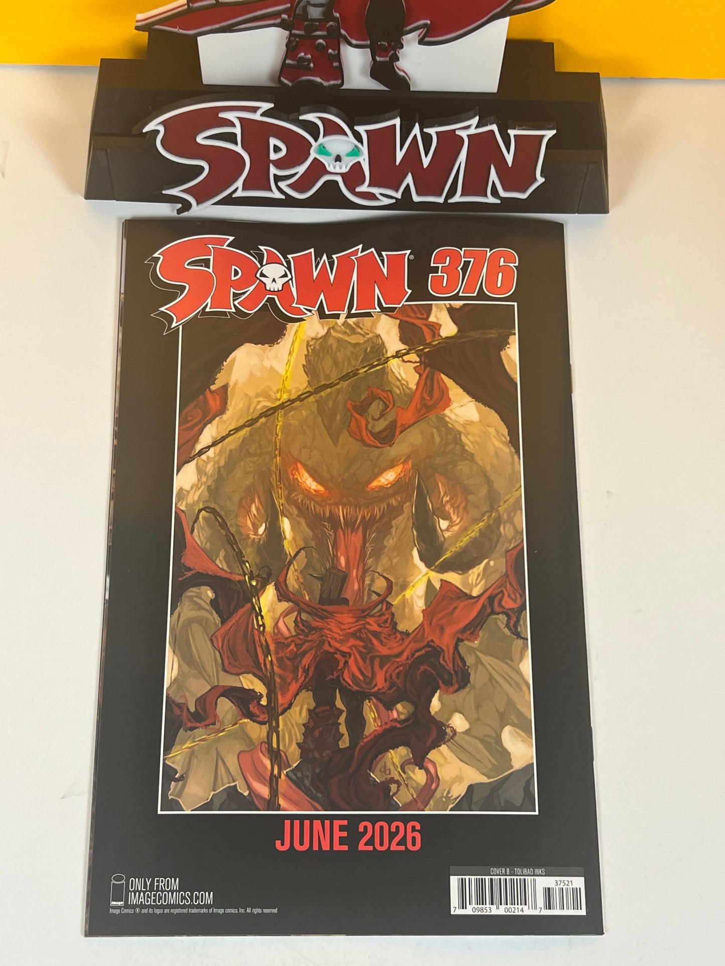 Spawn #375A — VF/NM (Image Comics) w/ Bag & Board