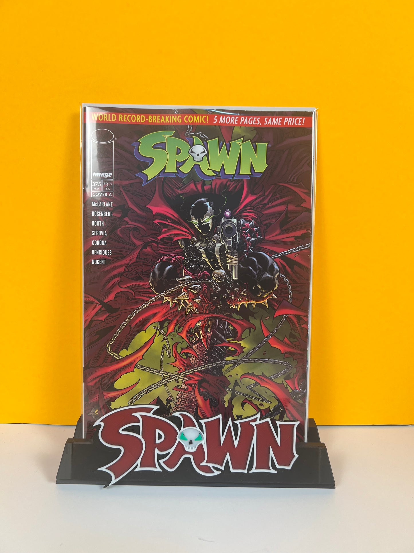 Spawn #375A — VF/NM (Image Comics) w/ Bag & Board