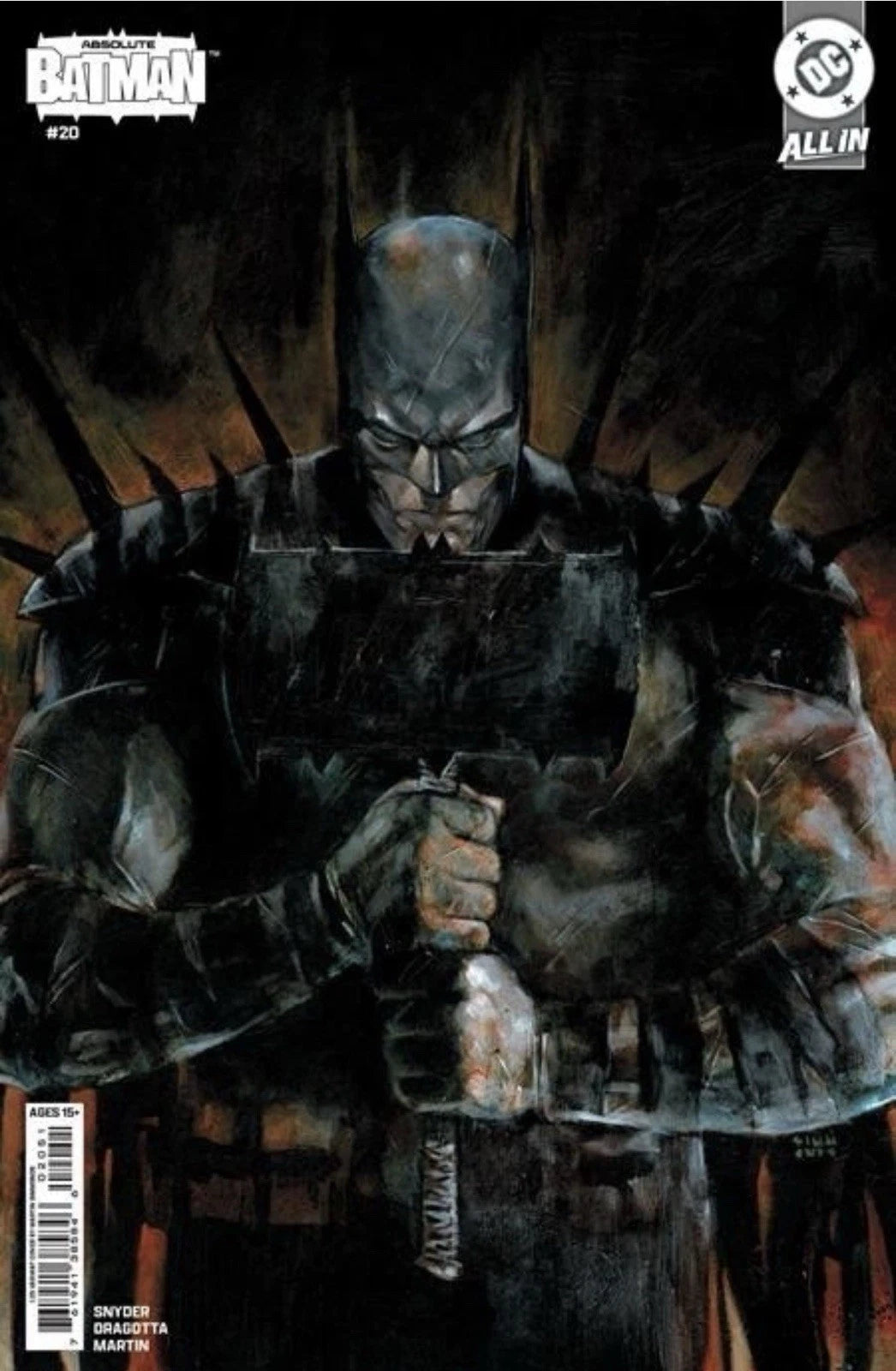 Absolute Batman #20E Martin Simmonds 1:25 Variant Bagged & Boarded